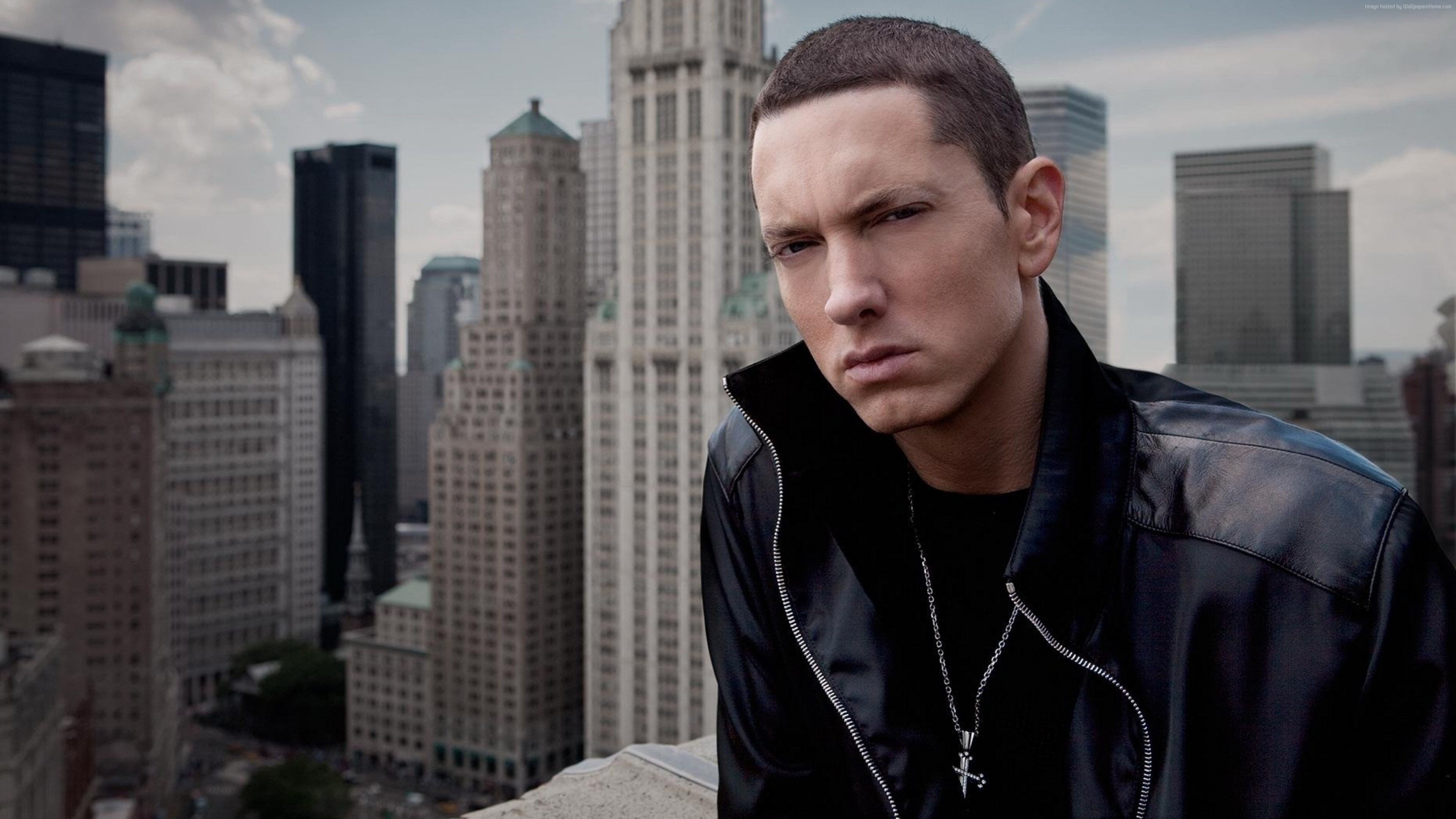 Wallpaper Eminem, singer, rapper, actor, 4K, Celebrities